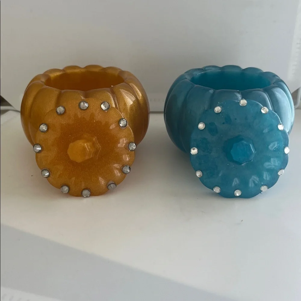 Pick (1)  Decorative Pumpkin Jars - Picture 2 of 2